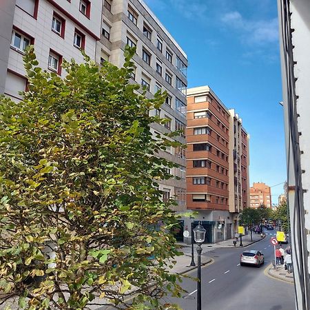 Apartamento Gijon Arena, Con Aparcamiento Exteriör bild